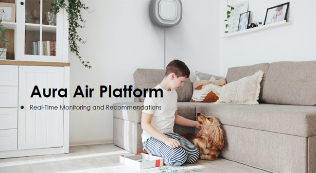 AuraAir Real Time Air Quality Monitor